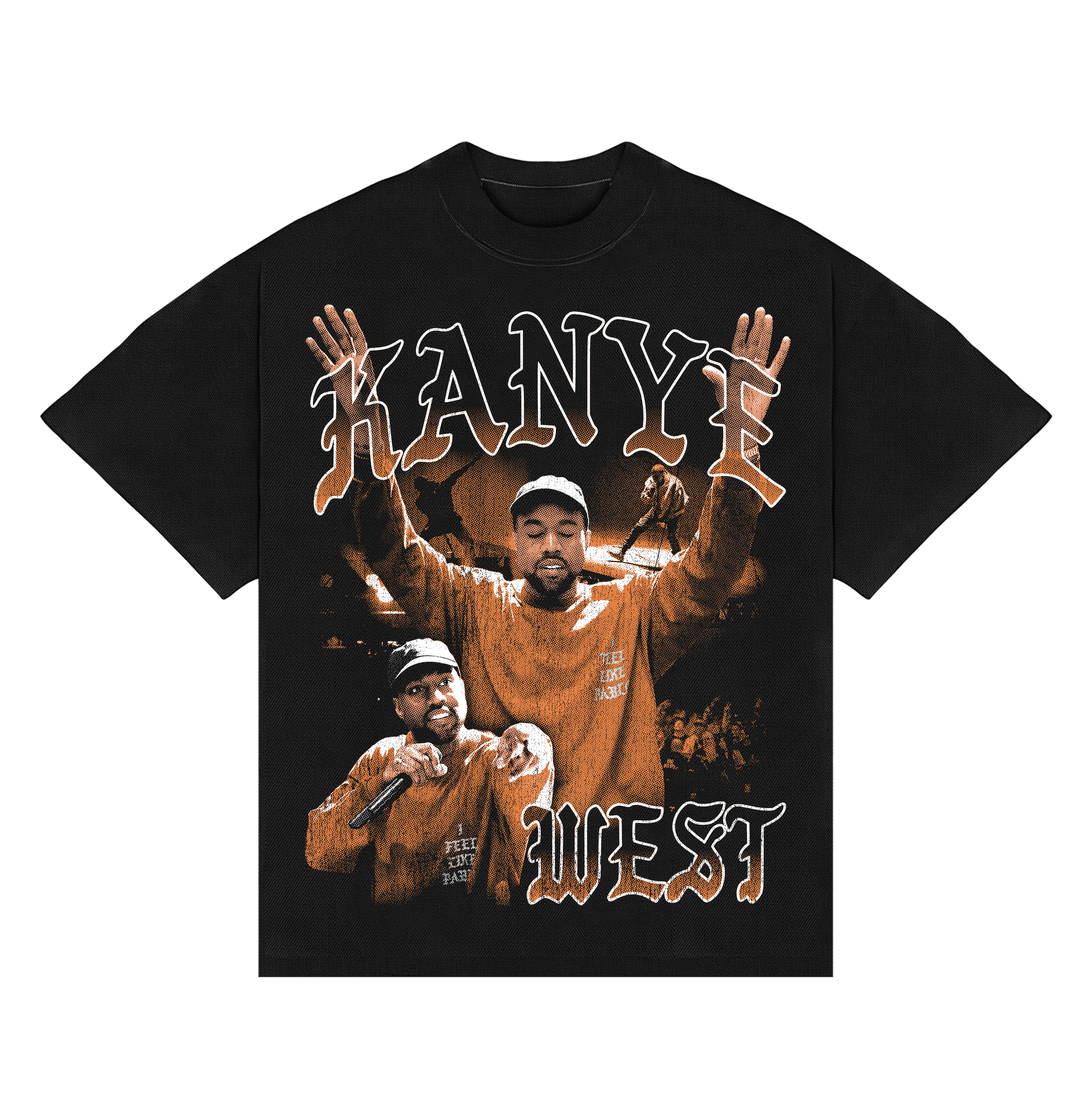 Camiseta Kanye West (BOXY) “THE LIFE OF PABLO”