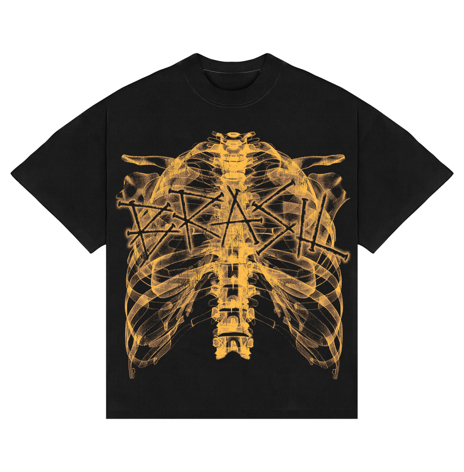 Camiseta Brasil Skeleton “BOXY”