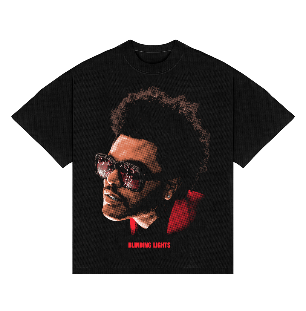 T-shirt The Weeknd "BLINDING LIGHTS" BOXY