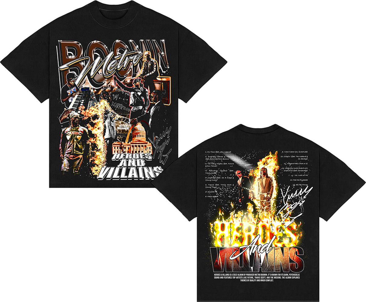 Camiseta Boxy Metro Boomin