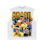 Camiseta BRASIL “REGATA MACHÃO BOXY”