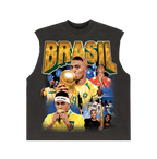 Camiseta BRASIL “REGATA MACHÃO BOXY”