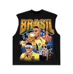 Camiseta BRASIL “REGATA MACHÃO BOXY”