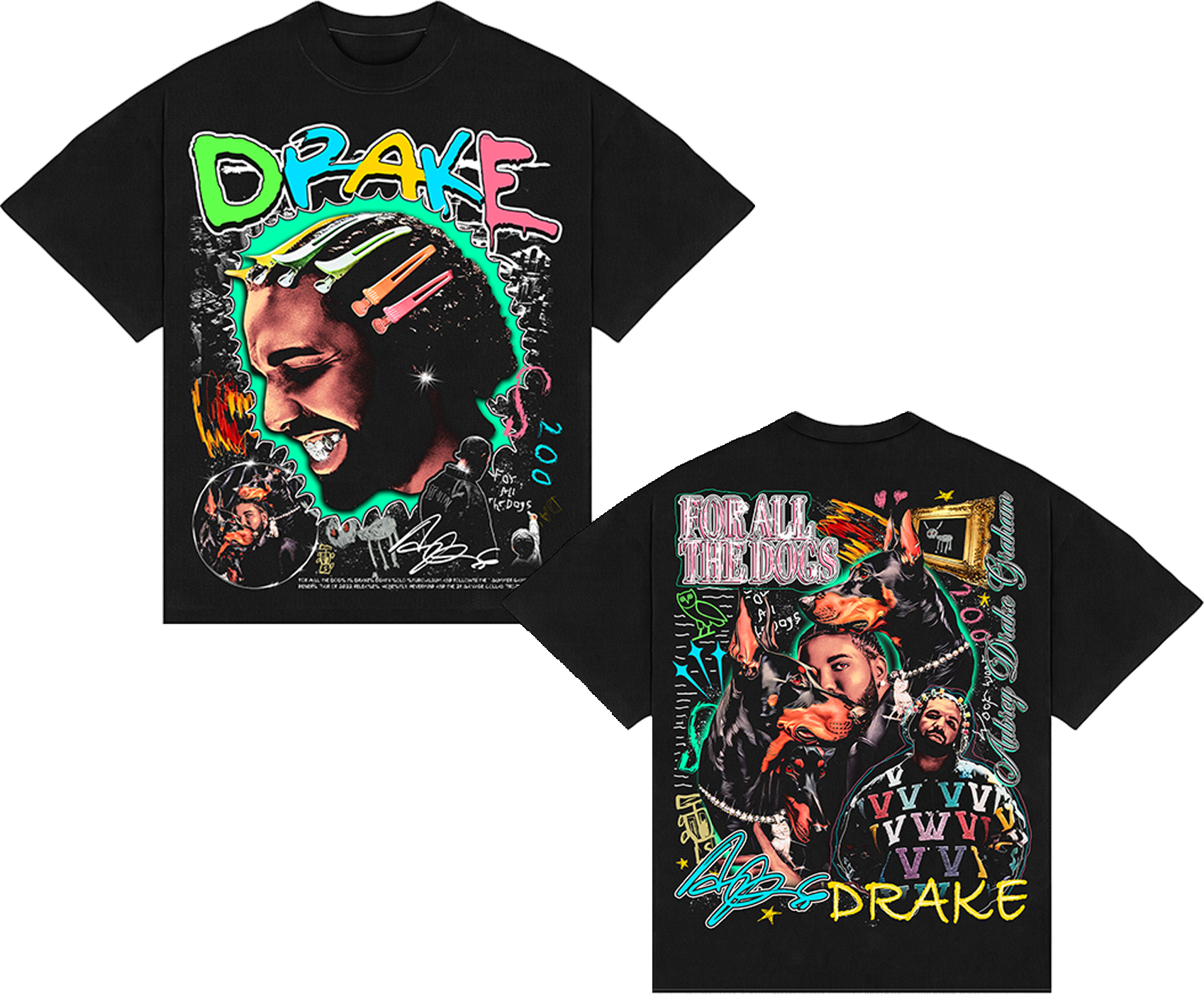 Camiseta Boxy Drake