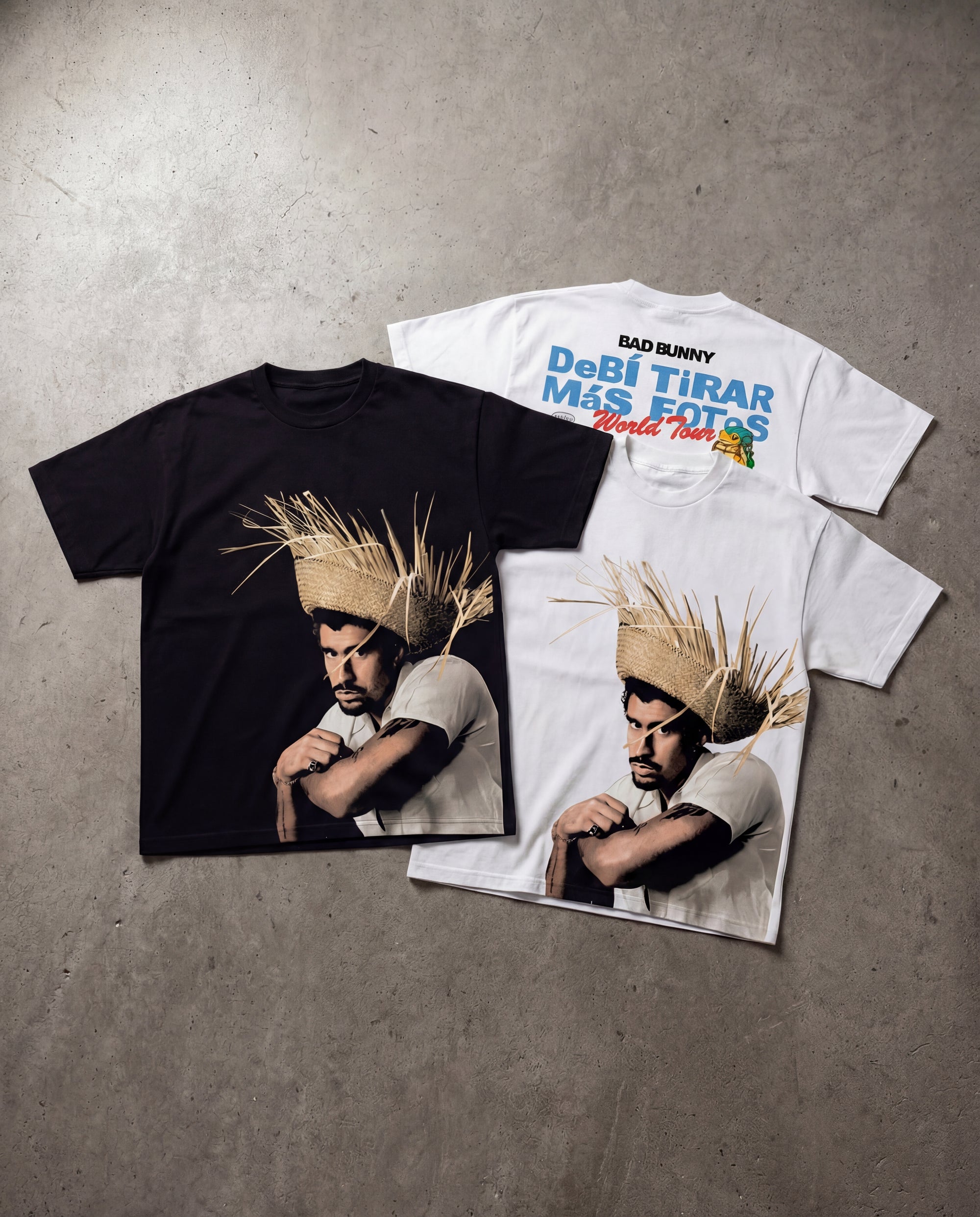 Camiseta BAD BUNNY “DeBÍ TiRAR MáS FOToS” BOXY
