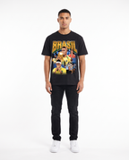 Camiseta BRASIL - modelo, fundo branco