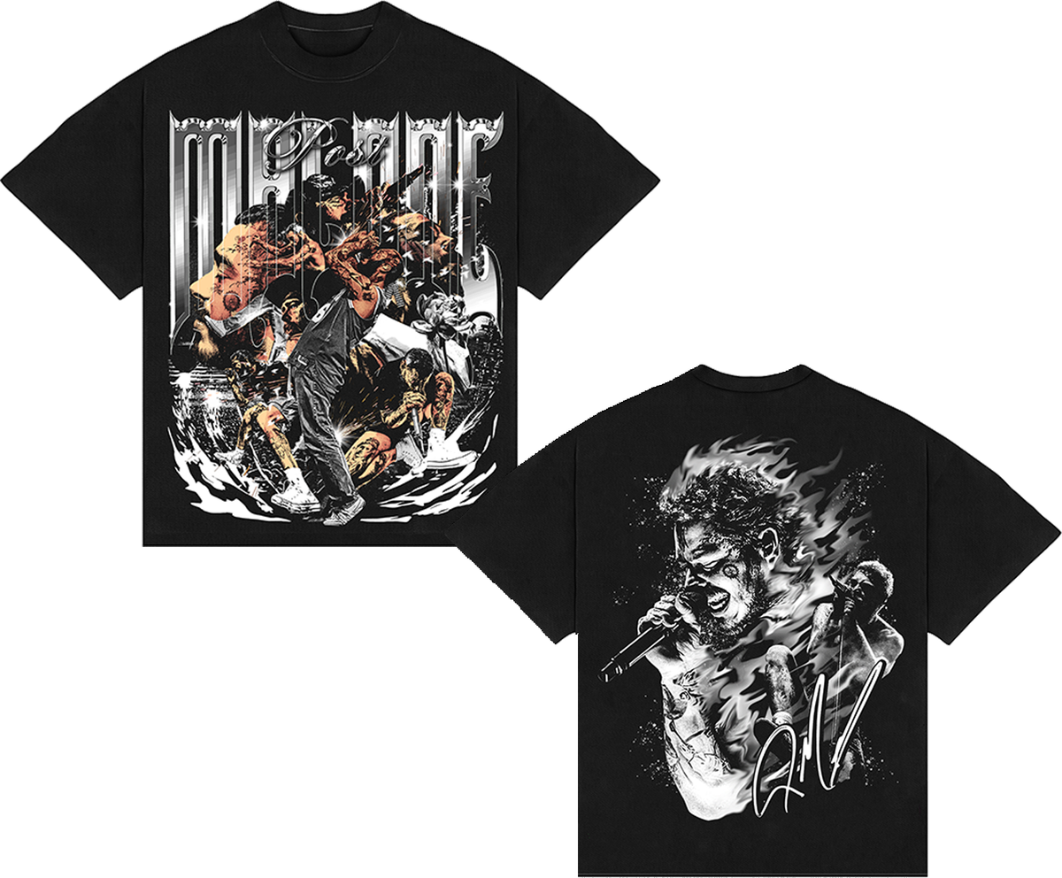 Camiseta Boxy Post Malone