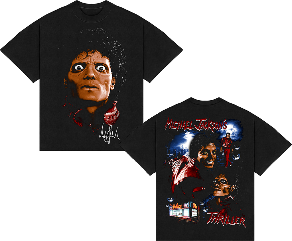 Boxy Michael Jackson "Thriller" T-Shirt 