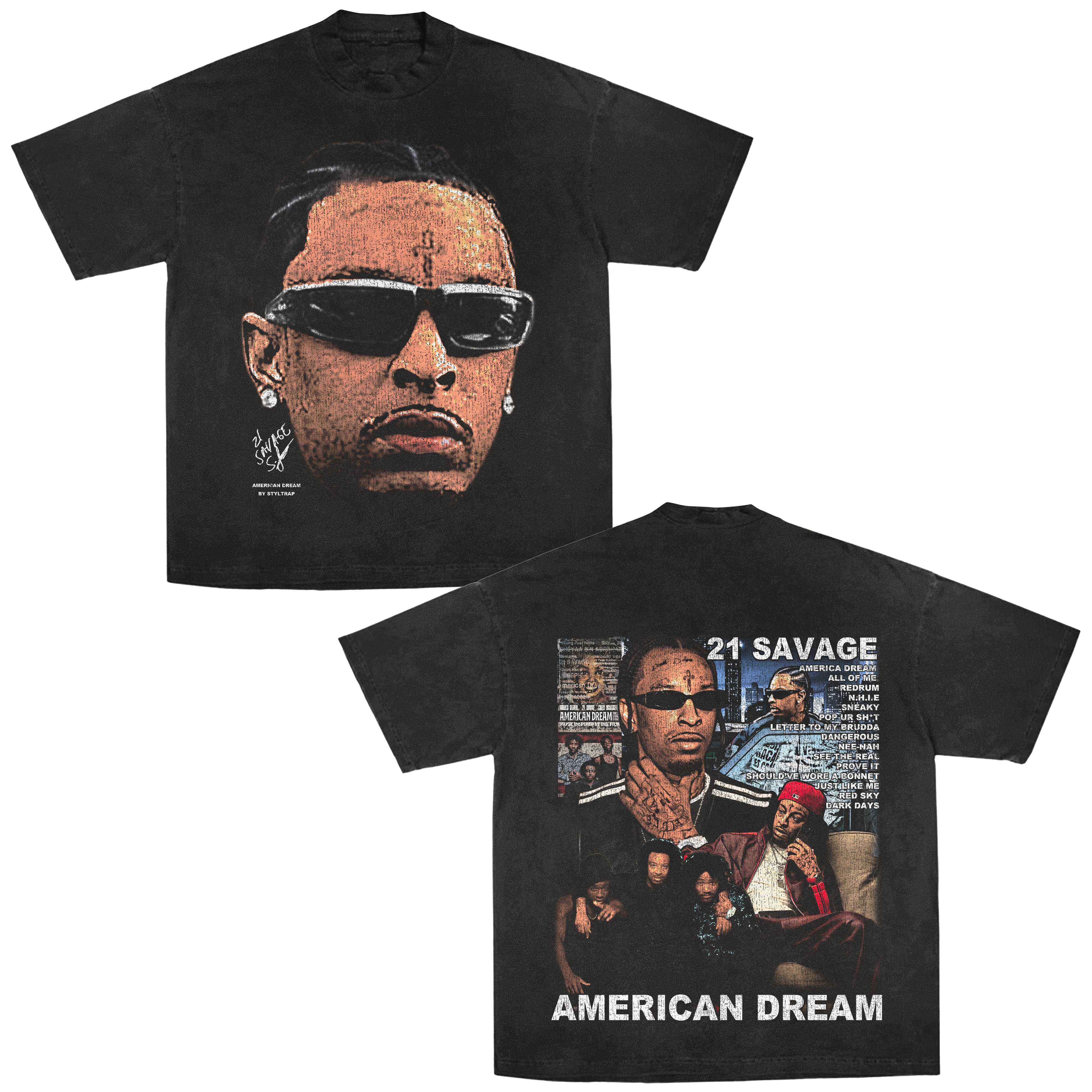 【G-RAP】 S-I-C Camiseta 21 Savage – STYLTRAP