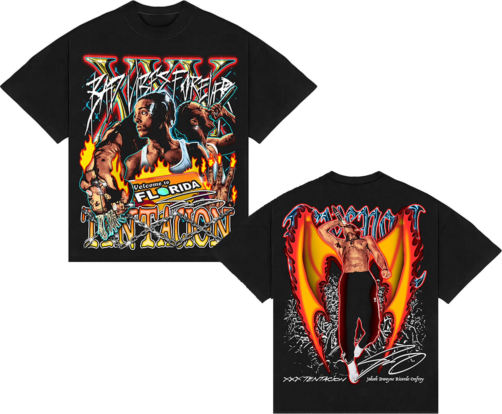 Camiseta Boxy XXX Tentacion